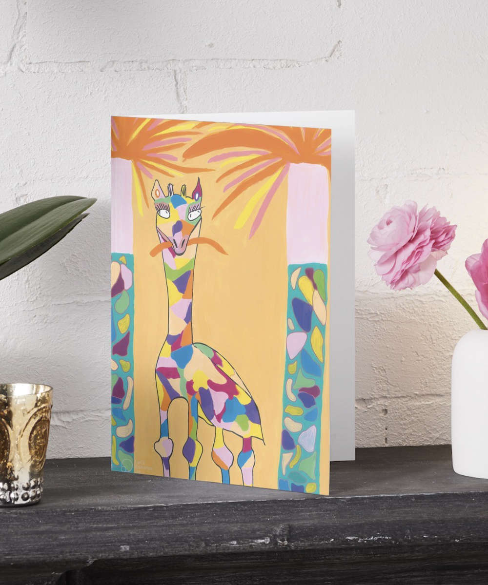 Giraffe Card