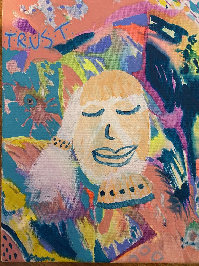 Abstract art example