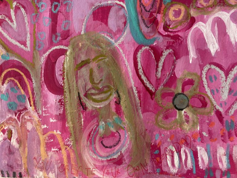 Abstract art example