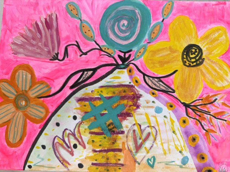 Abstract art example