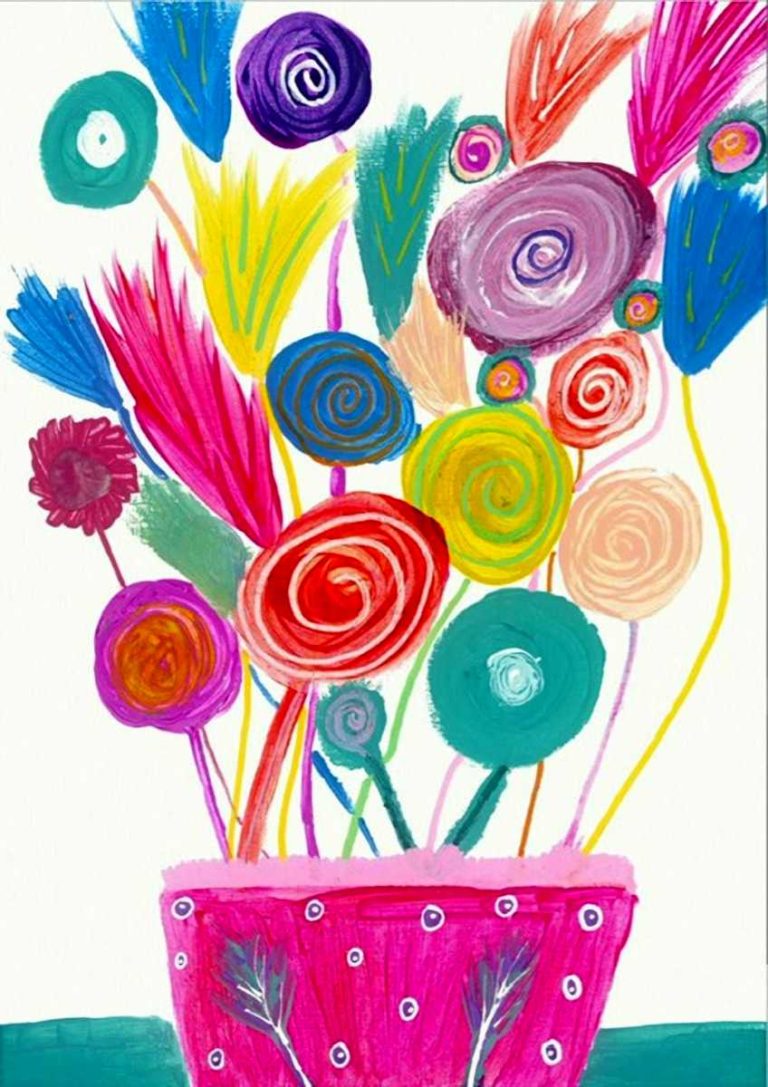Abstract art example